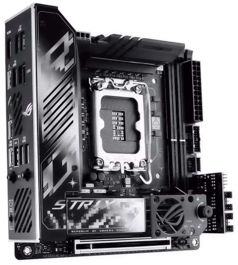 Informático Sanchinarro - Montaje ASUS ROG STRIX Z890-I GAMING WIFI Sanchinarro